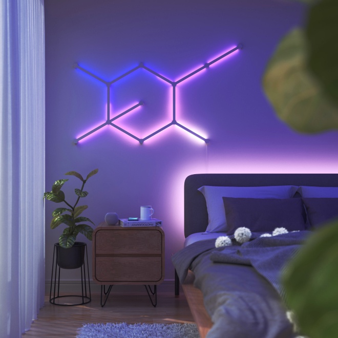 Nanoleaf Lines | Smart LED Wall Lights | Backlit Light Bars