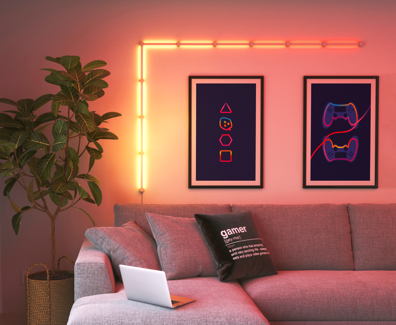 Nanoleaf Lines Squared 3