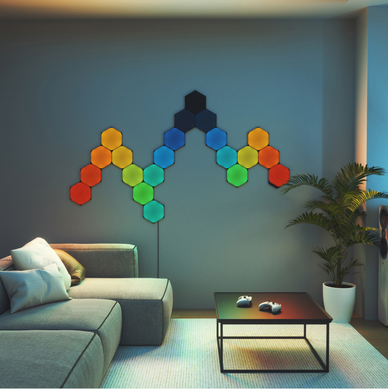Shapes Limited Edition Ultra Black Hexagons Expansion Pack (3 Panels)