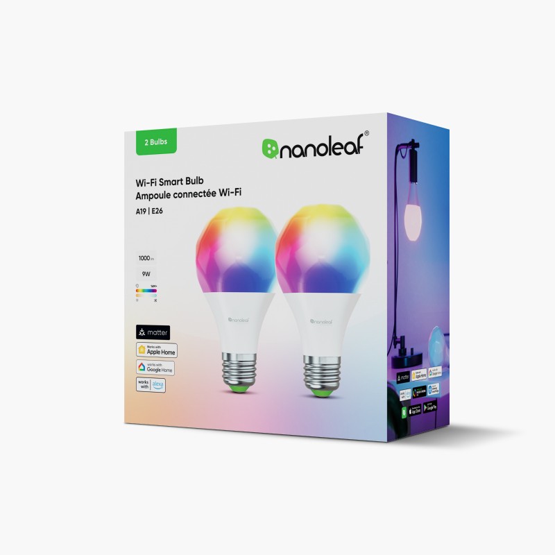 Nanoleaf Bulb(A19 | E26) 【新品未開封】【4個セット】 Essentials HomeKit A19 | E26 Smart Bulb (Each) - NL45