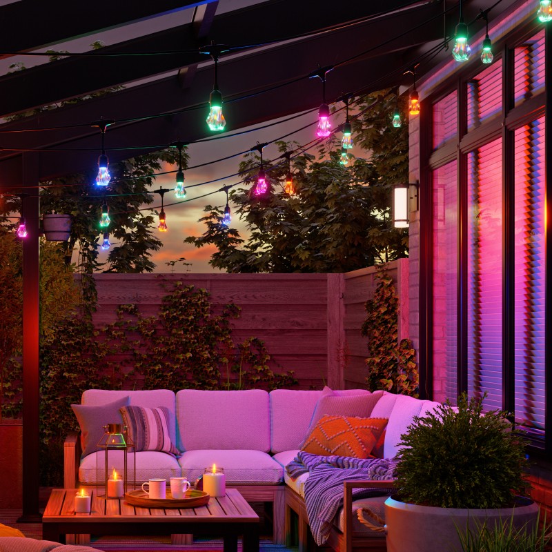 15m outdoor string lights discount