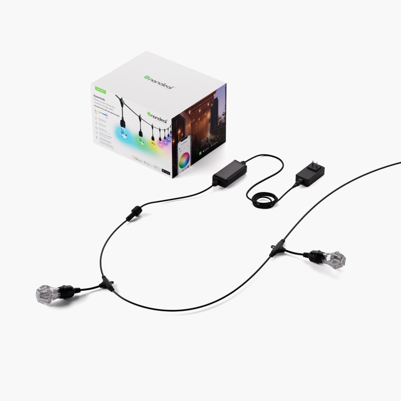Nanoleaf Outdoor String Lights | RGBWIC Smart LED Bulbs