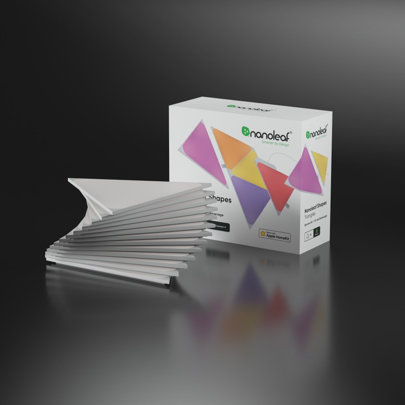 Nanoleaf day sale triangles 13pk package image